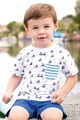 JoJo Maman Bebe Tricou cu imprimeu Baieti