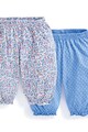 JoJo Maman Bebe Set de pantaloni capri cu imprimeu - 2 piese Fete