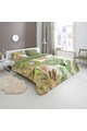 HIP Lenjerie de pat  Bodhini, pentru 2 persoane, bumbac satinat 100%, 240x200 cm, Verde Femei