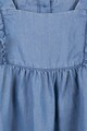 Z Kids Rochie din chambray cu garnituri cu volane Fete