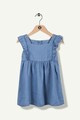 Z Kids Rochie din chambray cu garnituri cu volane Fete