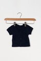 Z Kids Set de tricou si salopeta cu broderie discreta Baieti