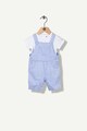 Z Kids Set de salopeta in carouri si tricou Baieti