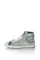 Diesel Pantofi sport mid-high cu aspect de denim Exposure IV Femei