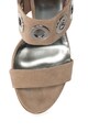 Diesel Sandale slingback din piele intoarsa cu anouri metalice Yeletta Femei
