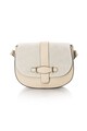 Antonia Moretti Geanta Crossbody de piele cu bareta ajustabila Femei