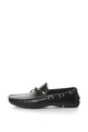 JUST CAVALLI Pantofi loafer de piele cu model reptila Barbati