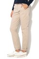 Tom Tailor Pantaloni slim fit chino cu o curea, Maro nisip Femei