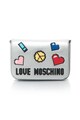 Love Moschino Geanta crossbody cu aplicatii decorative Femei