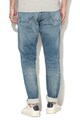 SUPERDRY Blugi jogger slim-fit cu aspect decolorat Barbati