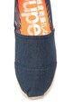 SUPERDRY Espadrile cu aspect de denim Femei