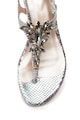 Roberto Botella Сандали с разделителна каишка и декоративни камъни Жени