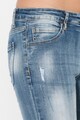 Zee Lane Denim Blugi slim fit cu rupturi decorative si paiete Femei