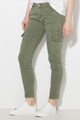 Zee Lane Denim Pantaloni skinny cu buzunare cargo Femei