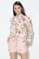 Zee Lane Collection Camasa cu model floral si funda din panglici Femei