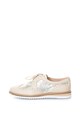 Caprice Pantofi brogue derby de piele, cu garnituri cu model sarpe Femei