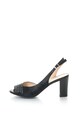 Caprice Sandale slingback, de piele intoarsa, cu toc inalt Femei