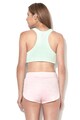 Puma Top crop din material terry cu model Fenty x Puma Femei