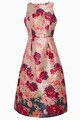 NEXT Rochie midi structurata, cu model floral Femei