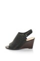 Clarks Sandale wedge din piele cu model perforat Raven Dawn Femei