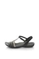 Clarks Flat Sandals, Кожени сандали Tealite Grace със сплетен детайл Жени