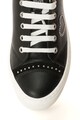 Love Moschino Pantofi sport flatform din piele sintetica cu nituri Femei