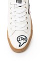 Love Moschino Műbőr sneakers cipő dekoratív rátétekkel női