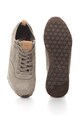 Pepe Jeans London Pantofi sport din piele intoarsa cu detalii perforate Boston Smart Barbati