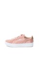 Puma Tenisi flatform cu aspect satinat Vikky Femei