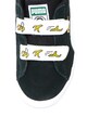 Puma Pantofi sport de piele intoarsa, cu benzi velcro Puma x Minions Baieti