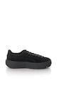 Puma Pantofi sport flatform de piele intoarsa Trace Femei