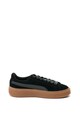 Puma Pantofi sport flatform de piele intoarsa Femei