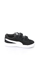 Puma Pantofi sport de piele intoarsa, cu benzi velcro Smash V2 SD Fete