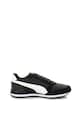 Puma Pantofi sport cu logo Runner v2, Negru/Alb Fete