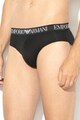 Emporio Armani Underwear Set de chiloti cu banda cu logo in talie - 2 perechi Barbati