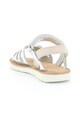 Mod8 kids Sandale de piele cu aspect metalizat Fete