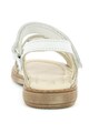 Aster kids Sandale de piele cu benzi velcro Tchak Fete