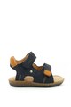 Aster kids Sandale de piele nabuc cu logo Sostec Baieti