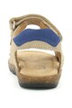 Aster kids Sandale de piele nabuc cu garnituri contrastante Sostec Baieti