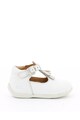 Aster kids Pantofi de piele, cu bareta in forma de T Olea Fete