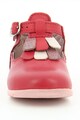 Aster kids Pantofi de piele cu bareta in forma de T Olea Fete