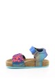 Kickers kids Sandale cu velcro, pete decorative pe talpa si aplicatii NAISSA Fete