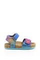 Kickers kids Sandale cu velcro, pete decorative pe talpa si aplicatii NAISSA Fete