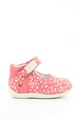 Kickers kids Pantofi Mary Jane de piele nabuc BAMAKO Fete