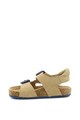 Kickers kids Sandale de piele nabuc cu barete Nanti Baieti