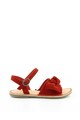 Kickers kids Sandale de piele cu funda Dinoeud Fete