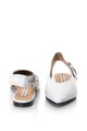 Bronx Pantofi slingback de piele lacuita, cu varf ascutit Femei