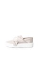 Bronx Pantofi sport slip-on de satin, cu detaliu rasucit Femei