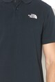 The North Face Tricou polo din pique cu logo brodat Barbati