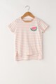 NAME IT Tricou din bumbac organic cu imprimeu VIA Fete